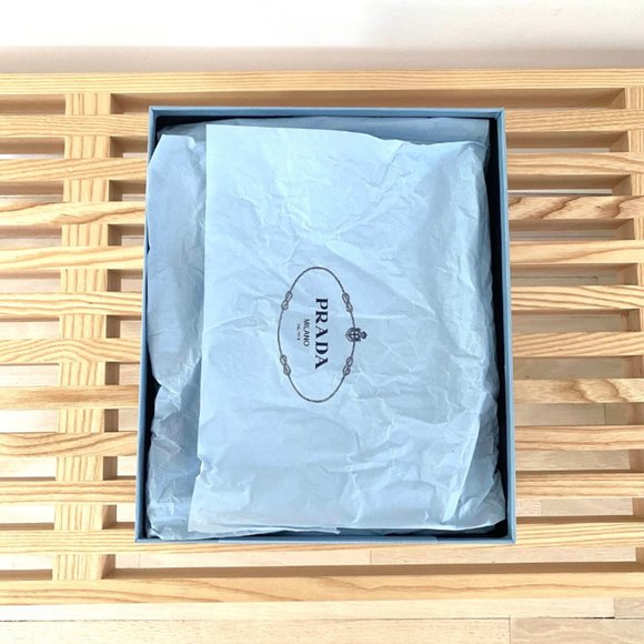 PRADA - Crystal Block Heel Open Toe Pump - Picture 15 of 15